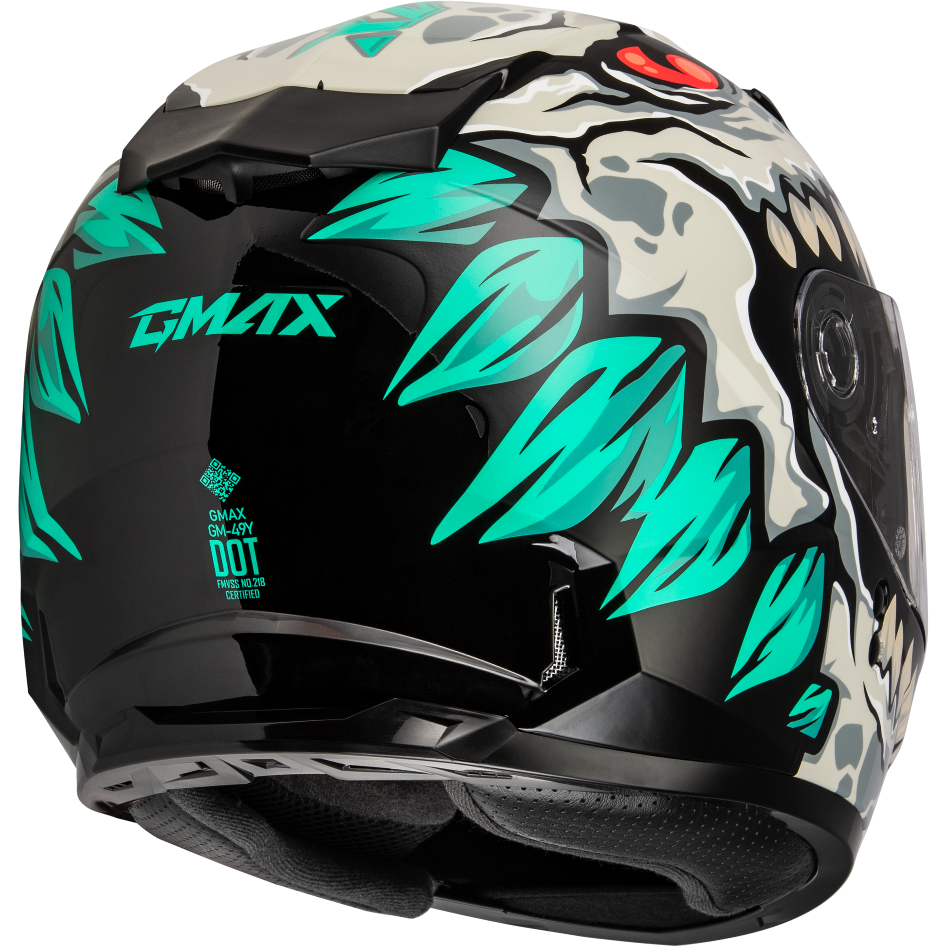 Youth Gm 49y Drax Snow Helmet Silver Yl