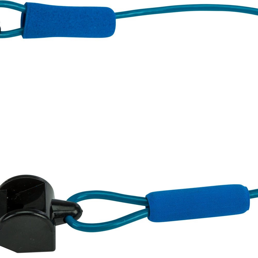 Floating Whistle W/Lanyard (Blue)