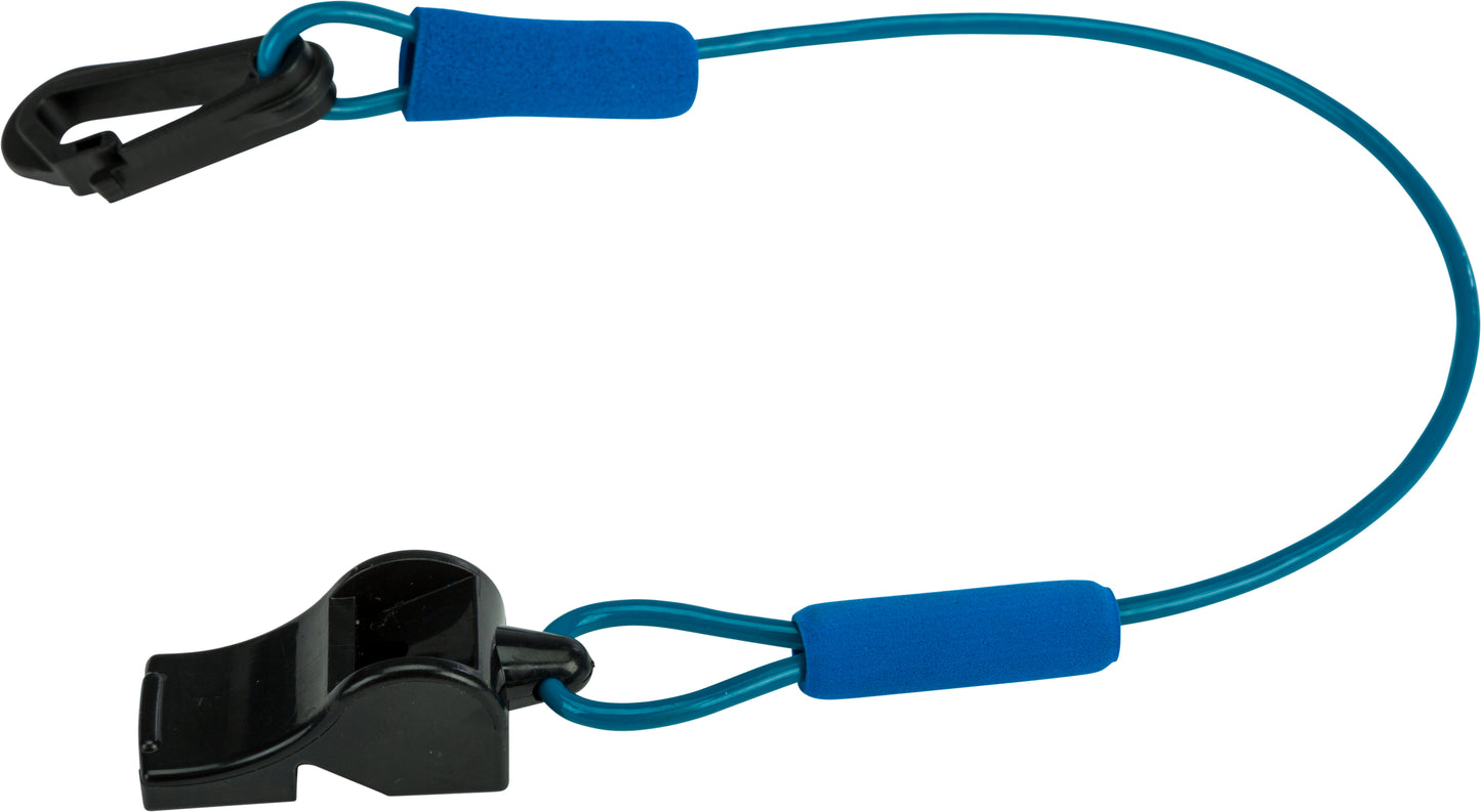 Floating Whistle W/Lanyard (Blue)