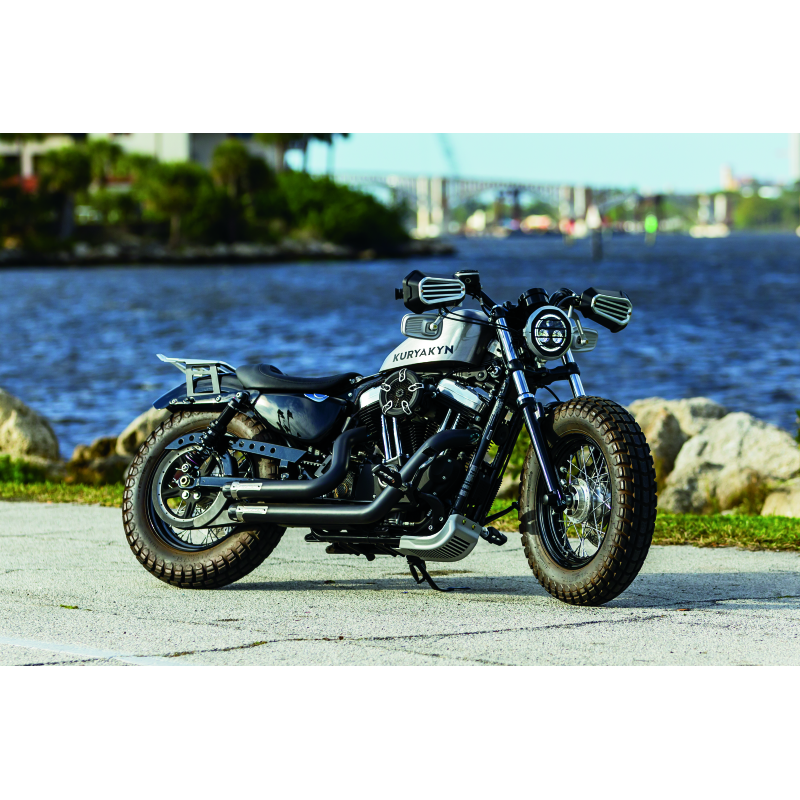 Kuryakyn Dillinger Handguards Silver