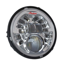 Indian Motorcycle Pathfinder Adaptive 5.75 LED Headlight Assembly, Chrome, for Scout, Scout Bobber, Scout Rogue, Scout Sixty Models and More, 15 Individual Beams, for Night Riding - 2884996-156