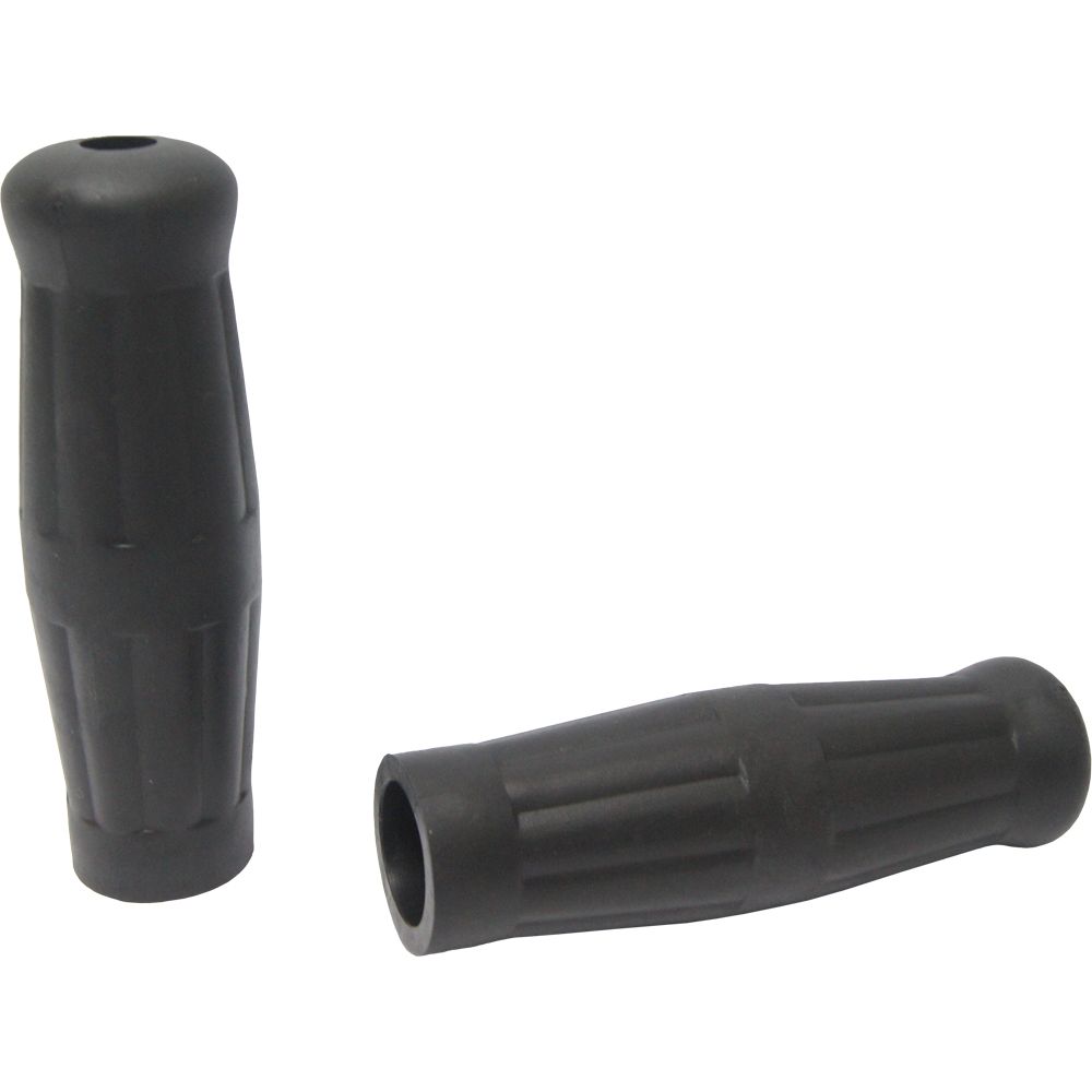 Grips Old School Black W/O Throttle Sleeve