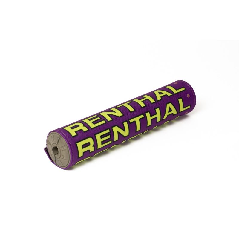 Renthal Vintage SX Pad - Purple/Yellow