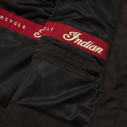 Indian Motorcycle Women's Milestone Mesh Jacket, Black - XL - 283339309