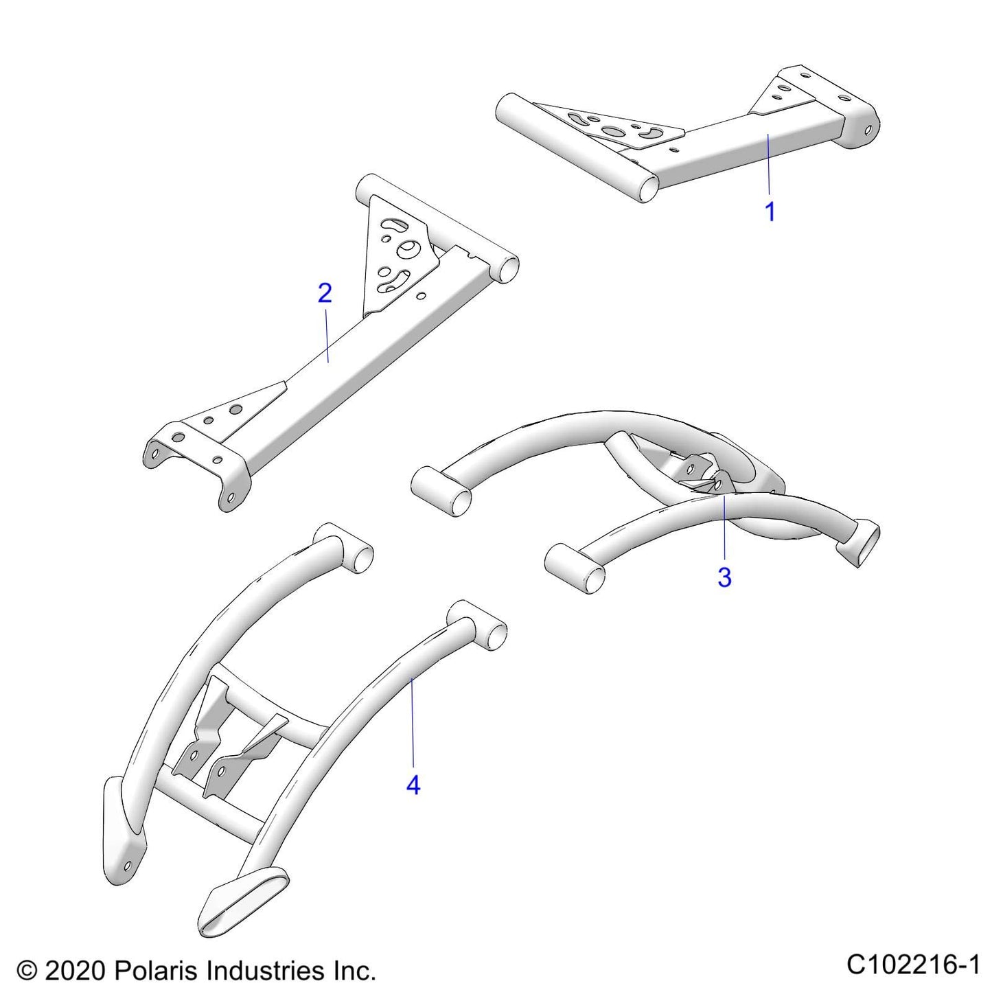 Polaris ATV Weld-LCA, Seal, RR, HL, RH, BLK, Genuine OEM Part 1025347-067, Qty 1