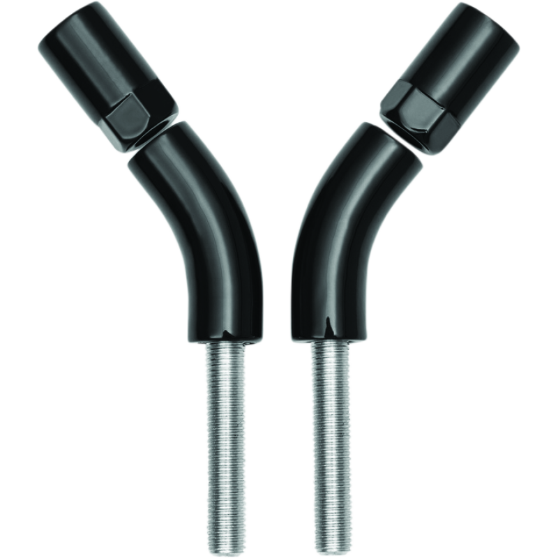 Kuryakyn Mirror Stem 3in Outward Extenders Black