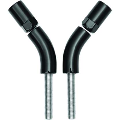 Kuryakyn Mirror Stem 3in Outward Extenders Black