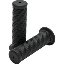 Bikers Choice 1 Inch Black Spiral Grip