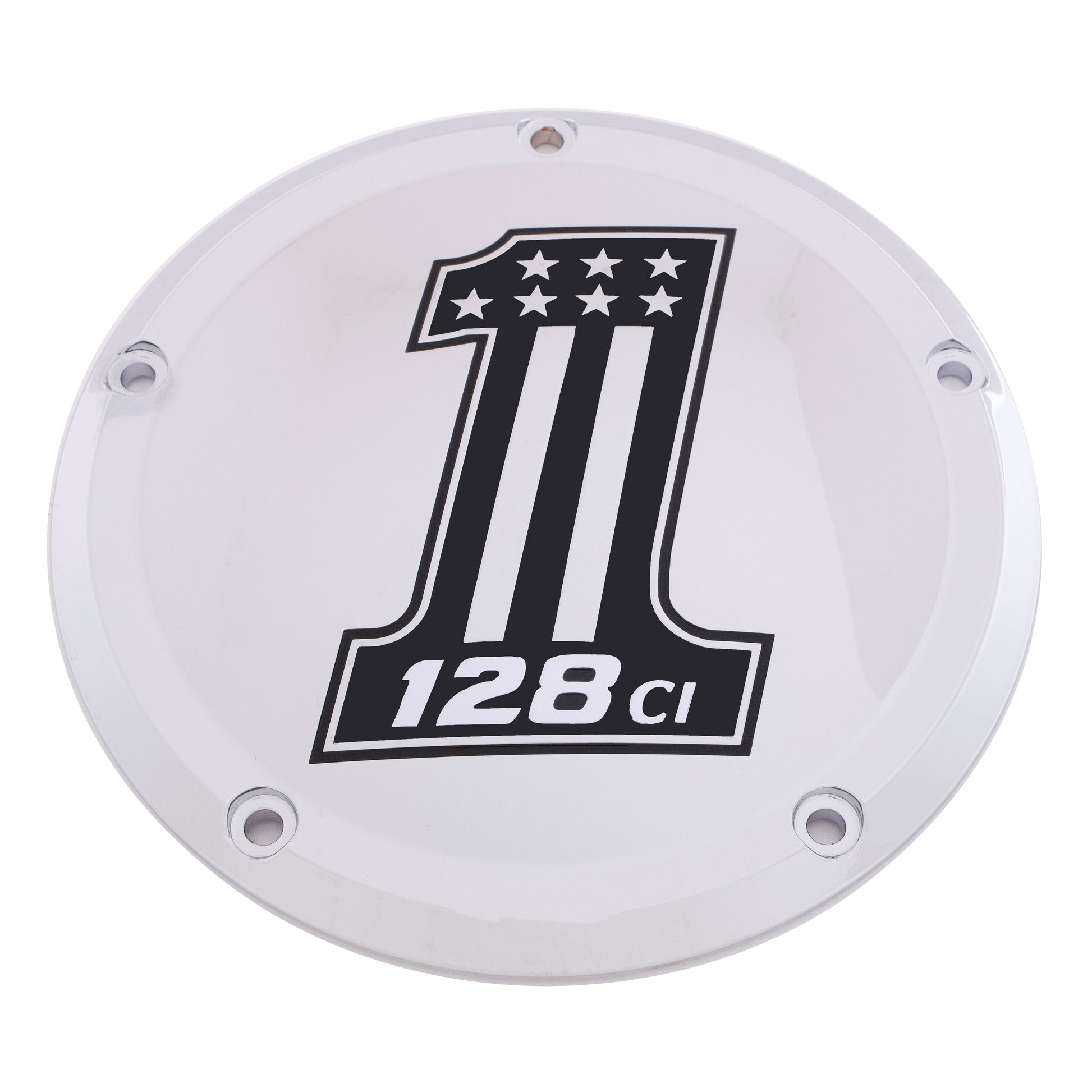 7   M8 Flt/Flh Derby Cover 128 Chrome