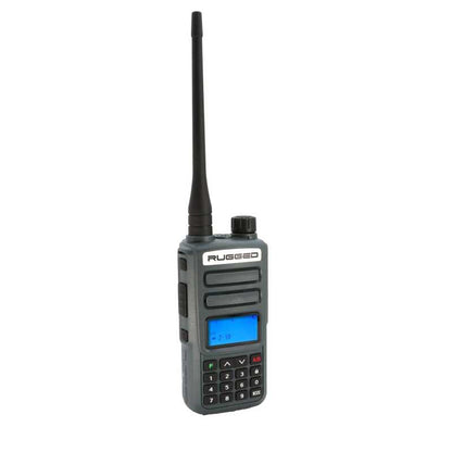Rugged Radios Rugged GMR2 PLUS - GMRS / FRS Two Way Handheld Radio Grey