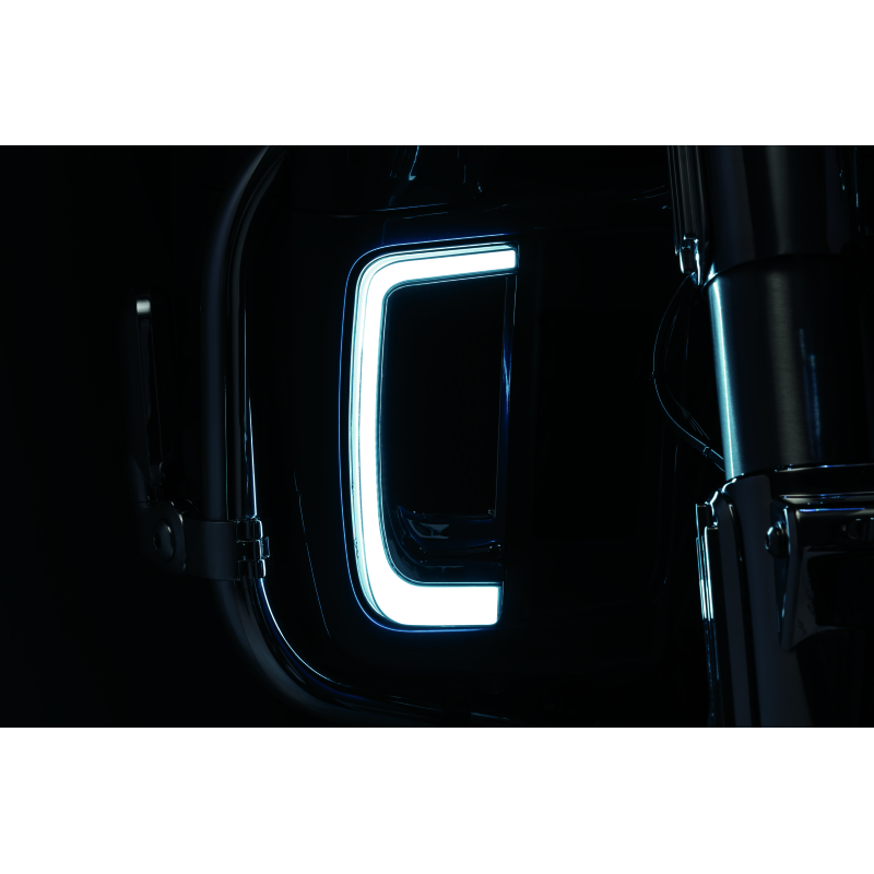 Kuryakyn Tracer Lower Fairing Grill Chrome