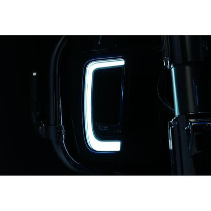 Kuryakyn Tracer Lower Fairing Grill Chrome