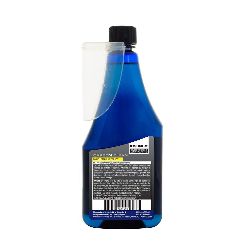 
                      
                        Polaris Carbon Clean Fuel Treatment for RANGER 570, 1000, XP 1000, CREW XP 1000 and GENERAL 1000, XP 1000, XP 4 1000 Models and More, for 2 and 4 Cycle Engines, 12 Ounce Bottle, Qty 1-2881413
                      
                    