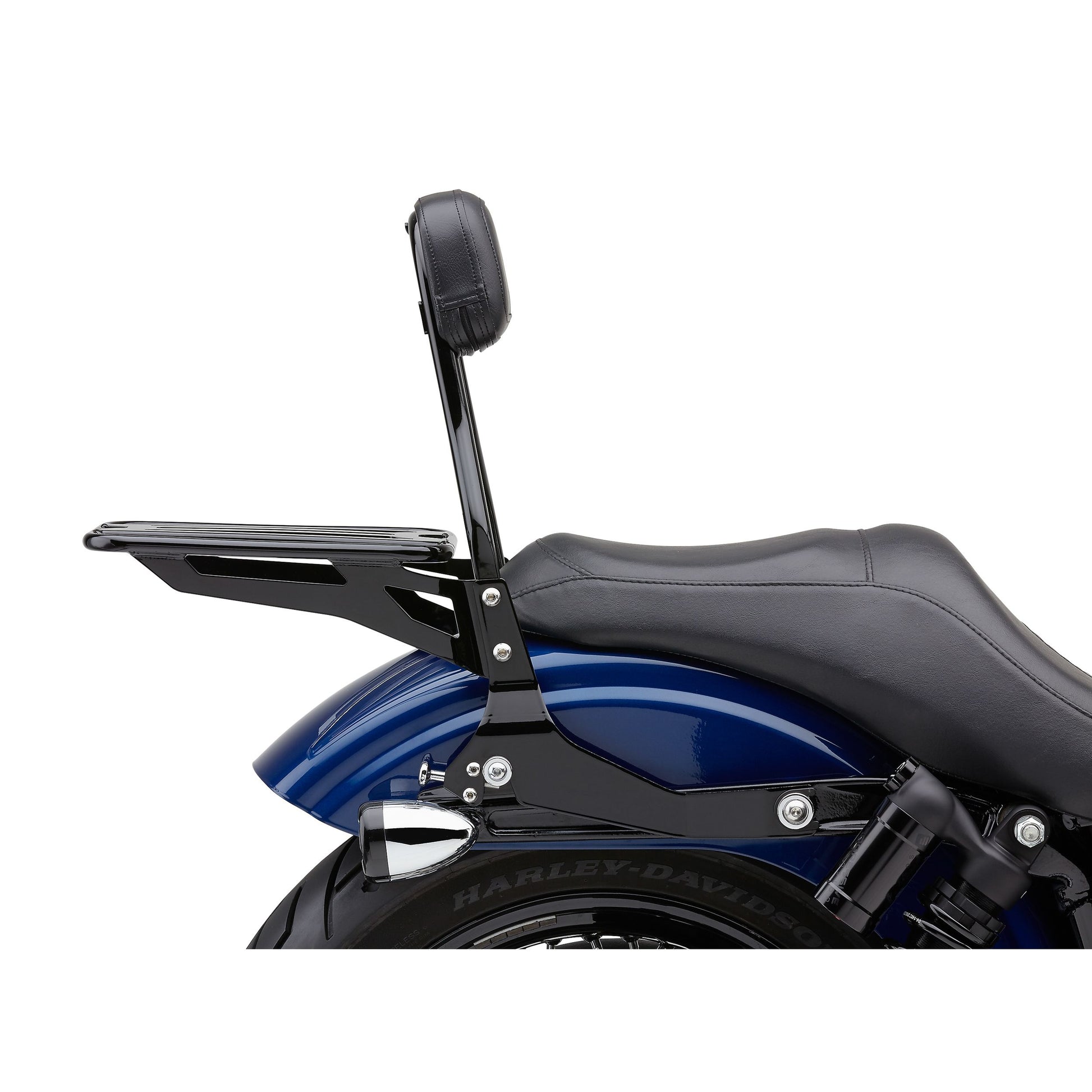 Detachable Backrest Round Black Dyna 06 17