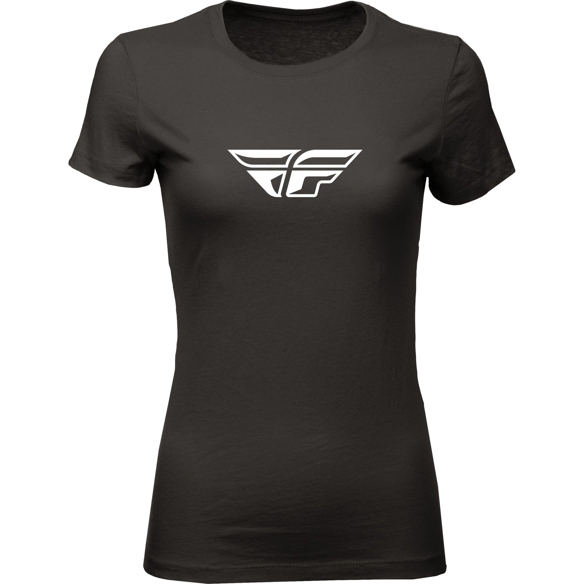 Women's Fly F Wing Tee Black Sm