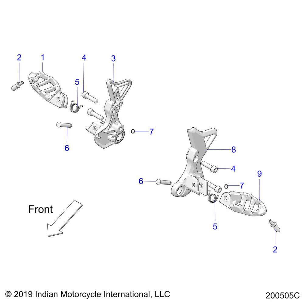 
                      
                        Indian Motorcycle ASSEMBLY-PEG,FOOT,DRV,RH,BLK [INCL. 1-12][SEE "CHASSIS, DRIVER FOOTPEGS"], Genuine OEM Part 1025270-458, Qty 1
                      
                    