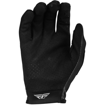 Girl's Lite Gloves Black/Light Grey Yl
