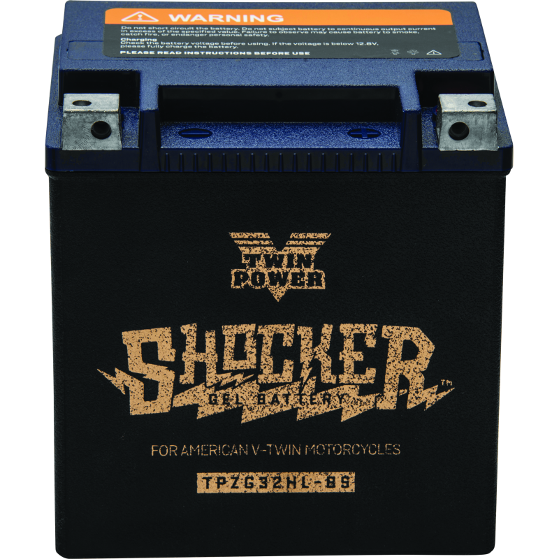 Twin Power YTX-32HL Shocker Gel Battery Replaces H-D 66010-97A 445CCA