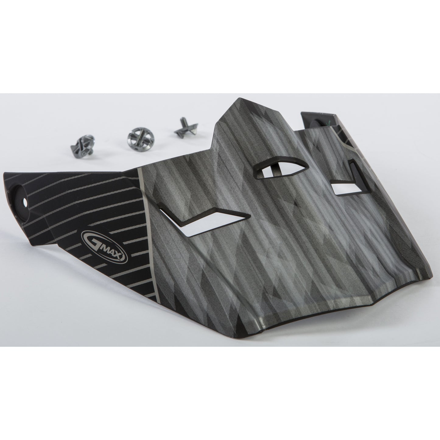 Visor W/Screws Colfax Mx 46y Matte Black/Silver Ys Yl