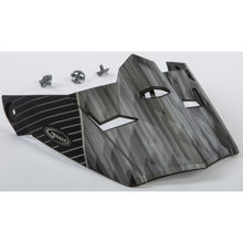 Visor W/Screws Colfax Mx 46 Matte Black/Silver Xs Sm