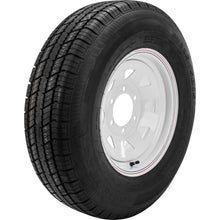 Trailer Tire And Wheel Assembly White