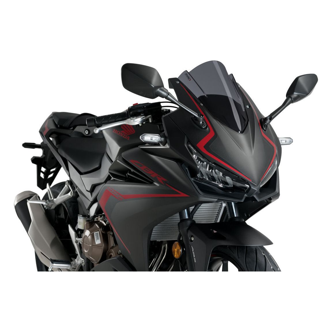 Windscreen Racing Dark Smoke Hon