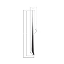 Polaris Slingshot Decal-Hood,Strip,LH,Black, Genuine OEM Part 7187347, Qty 1