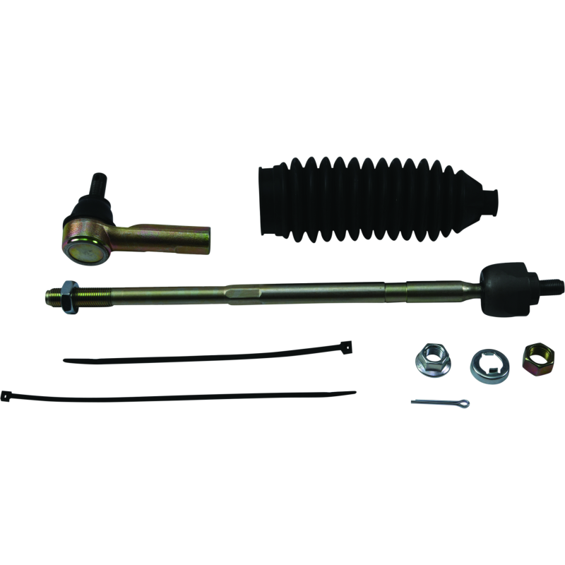 QuadBoss 14-21 Honda SXS700 Pioneer 700 Steering Rack Tie Rod Assembly Kit - Left Inner & Outer
