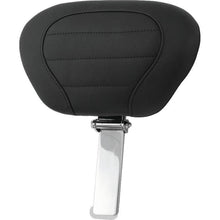 Mustang 08-21 Harley Electra Glide Std, Rd Glide ,Rd King, Str Glide Driver Backrest Deluxe - Black