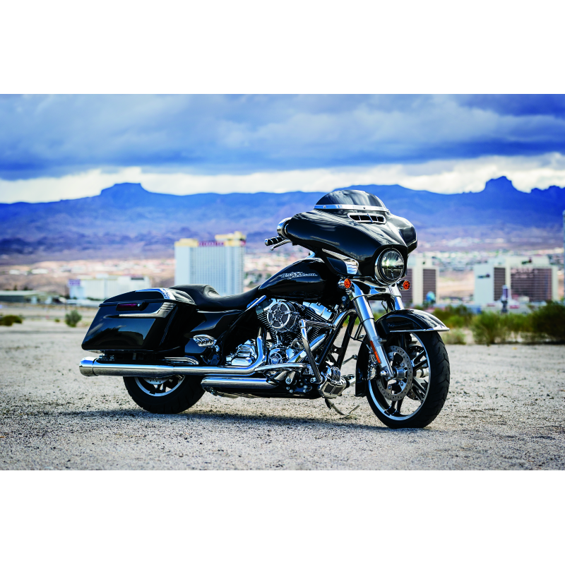 Kuryakyn Smooth Windshield Trim 14-Up Touring Chrome