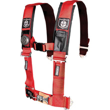 4pt Harness 3" Pads Red