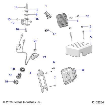 Victory Motorcycles 3PH Regulator, 35A, Series, 105C, Genuine OEM Part 4012941, Qty 1