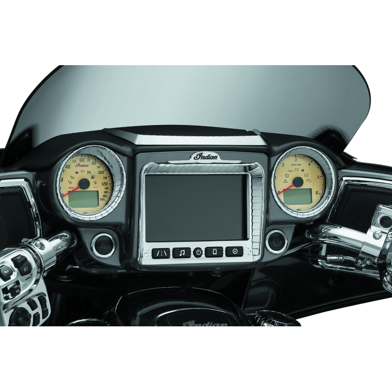 Kuryakyn Stereo Accent Chrome