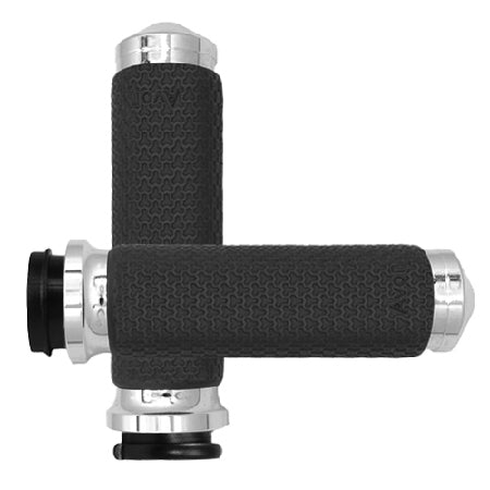 Fly By Wire Throttle Memory Foam Grip Chrome