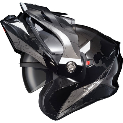 Exo At960 Modular Helmet Topographic Black/White Lg