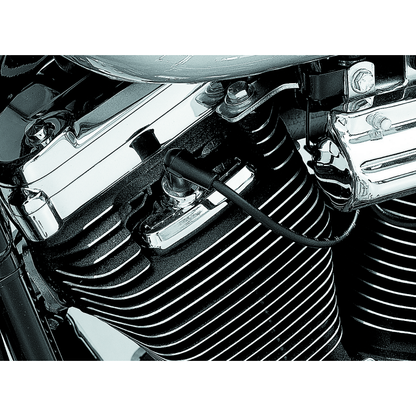 Kuryakyn Spark Plug & Head Bolt Covers Evolution Motors & 86-03 XL Models