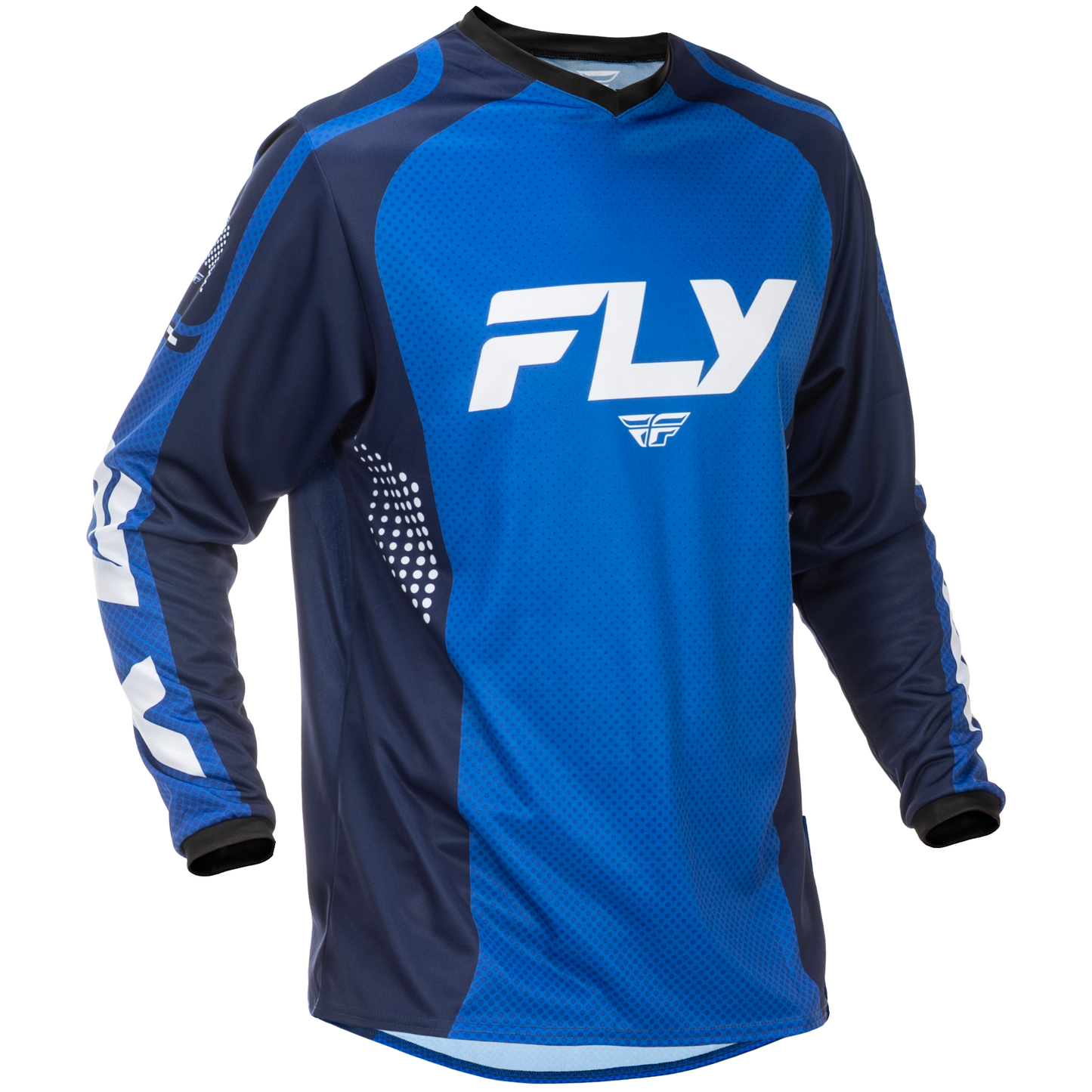 F 16 Jersey Blue/Dark Blue/White Lg