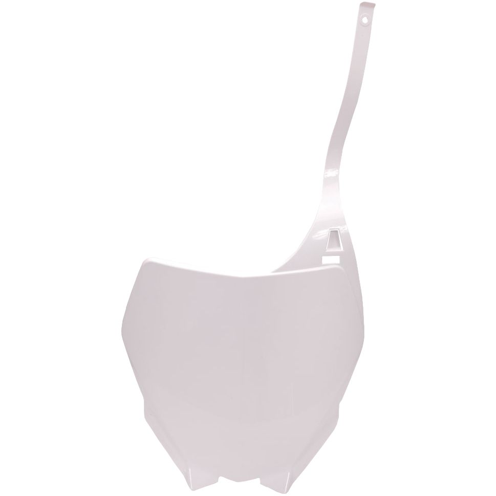 Front Number Plate White