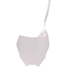 Front Number Plate White