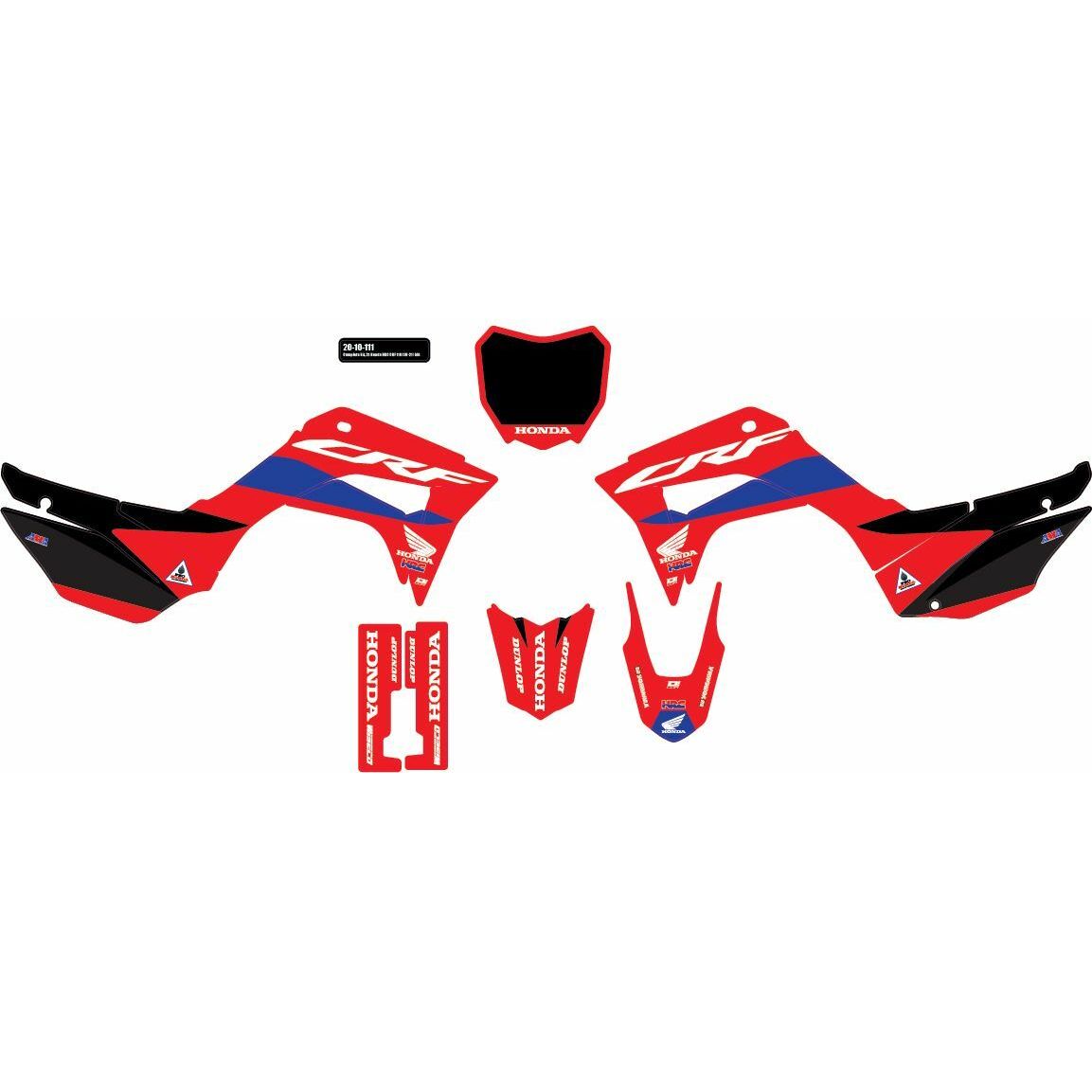 Comp Kit Honda Hrc Black Bg
