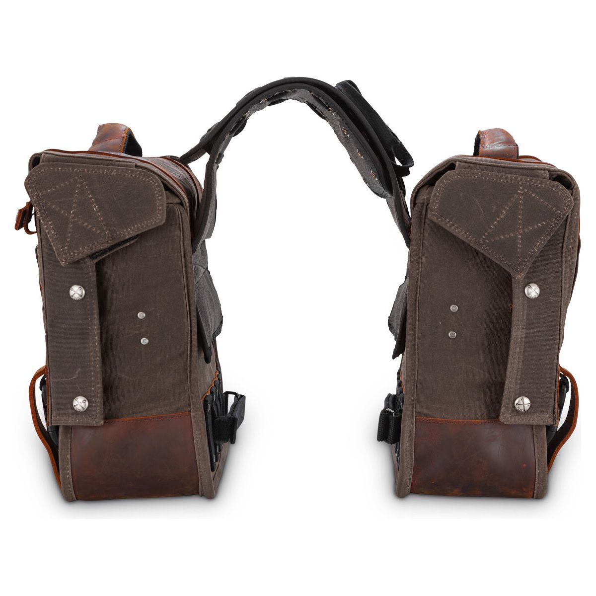 Throwover Saddlebag Dark Oak
