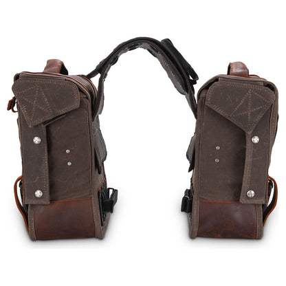 Throwover Saddlebag Dark Oak