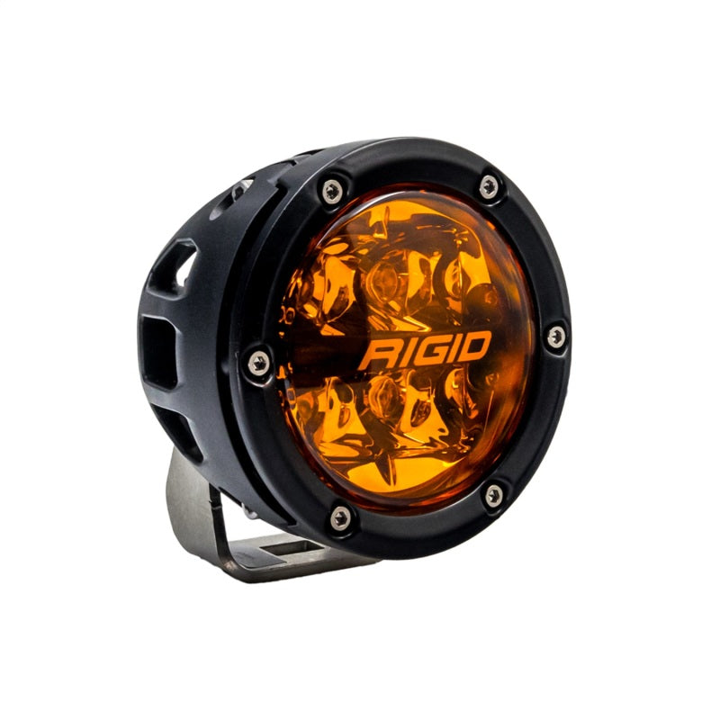 
                      
                        Rigid Industries 360-Series 4in Fog w/ Amber PRO Lens - White (Pair)
                      
                    