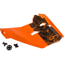 Visor W/Screws Dominant Mx 46 Matte Orange/Black Md 2x