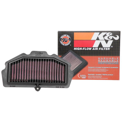 K&N Replacement Air Filter KAWASAKI KLE650; 2019 Pack of 6