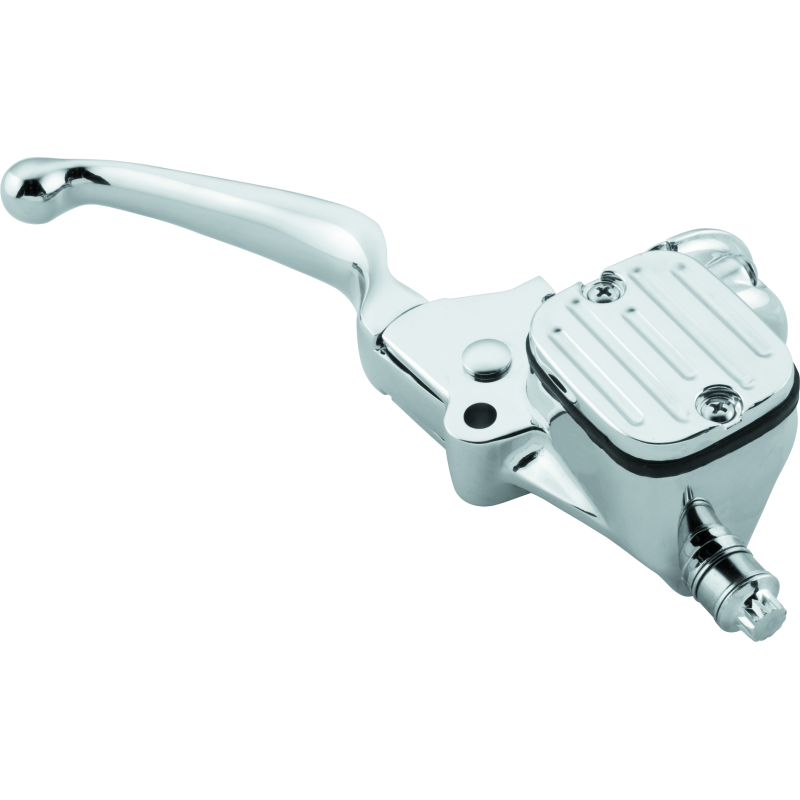 Bikers Choice Chrome 96-07 FL 96-10 ST Dyna 96-03 XL 9/16 Bore Chopped Handlebar Master Cylinder