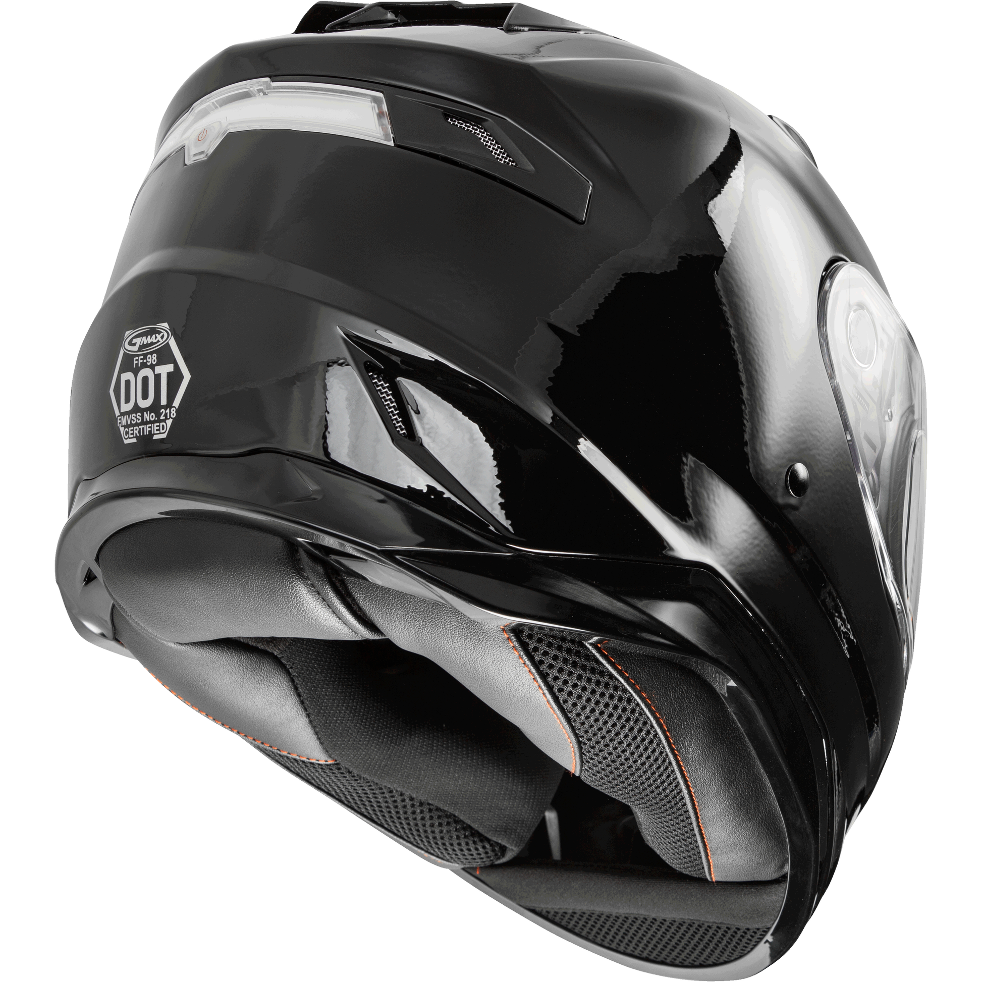 Ff 98 Full Face Helmet Black Xs