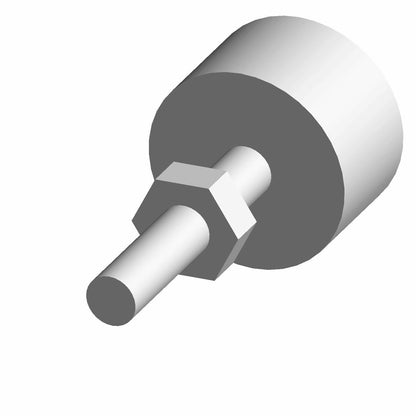 Polaris Slingshot Hood Adjustment Bumper, Genuine OEM Part 5414577, Qty 1