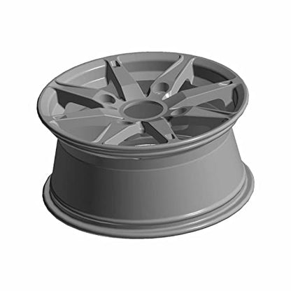 Polaris RZR Rim Cast, 15x7, Matte Flash Black, Genuine OEM Part 1523150-744, Qty 1