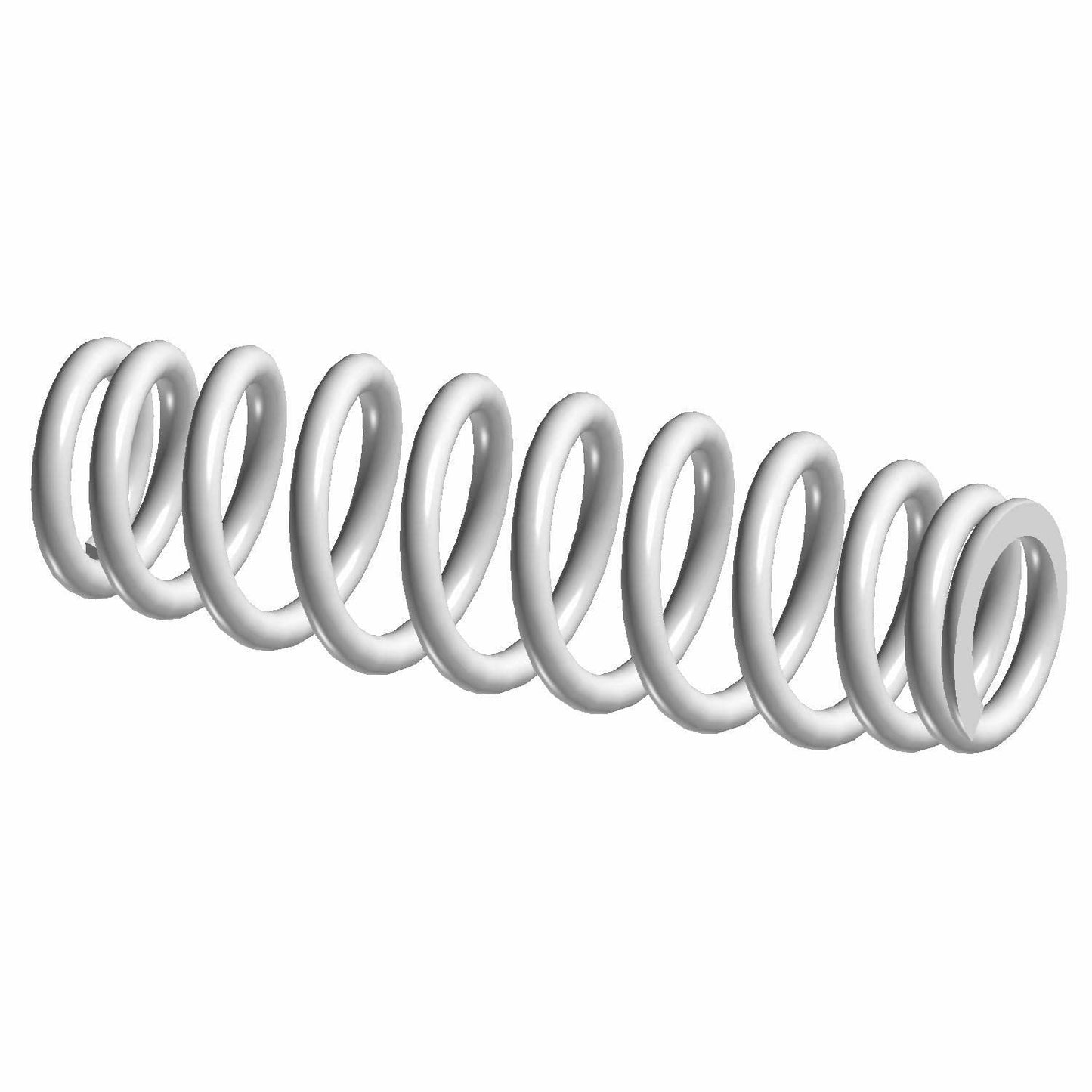 Polaris Off Road Spring, Matte Black, Genuine OEM Part 7043801-458, Qty 1